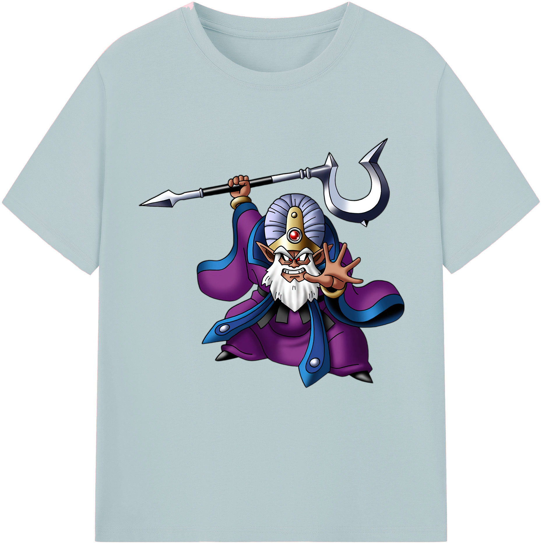 （画像用） ドラゴンクエスト Doragon Kuesuto Dragon Quest 綿100％半袖Tシャツ（フロントプリント）
